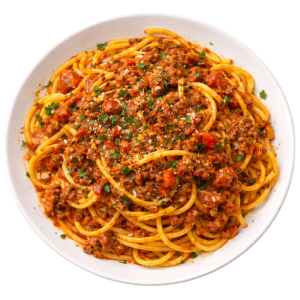 Pasta con Salsa Boloñesa