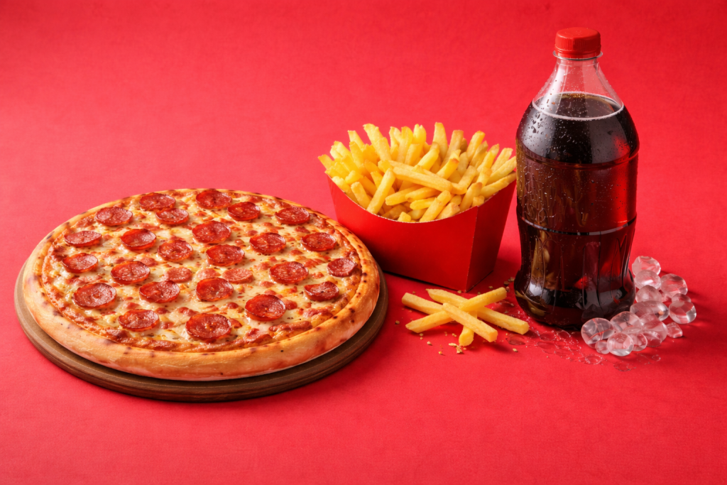 Combo Pepperoni XL · Pizza pepperoni + papas + bebida