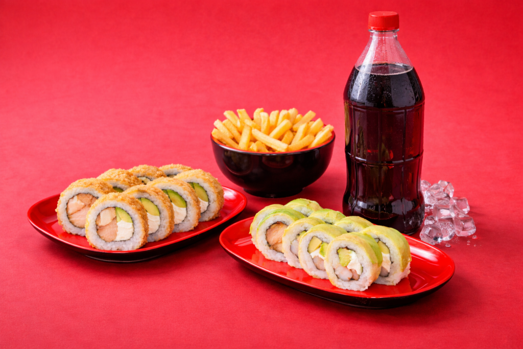 Combo Share · 20 piezas + papas + bebida