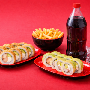 Combo Share · 20 piezas + papas + bebida
