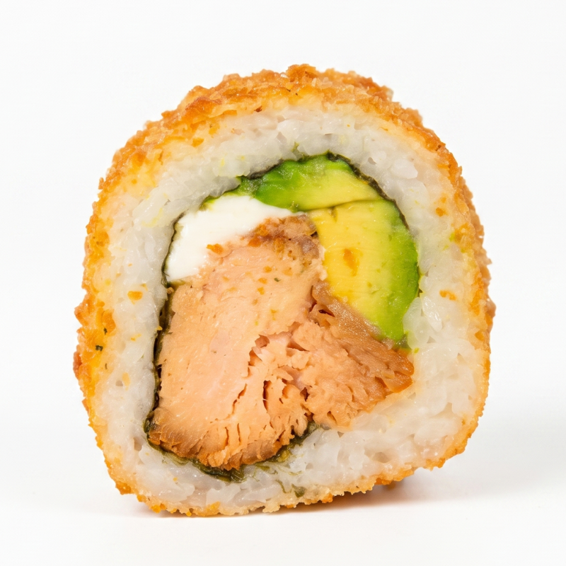 Roll Pollo Palta en Tempura